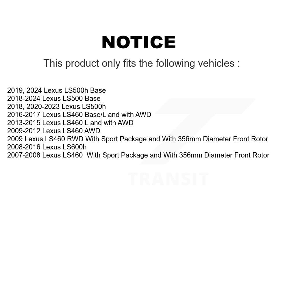 Genius - GCR-980564 - Front Left Disc Brake Rotor image 14