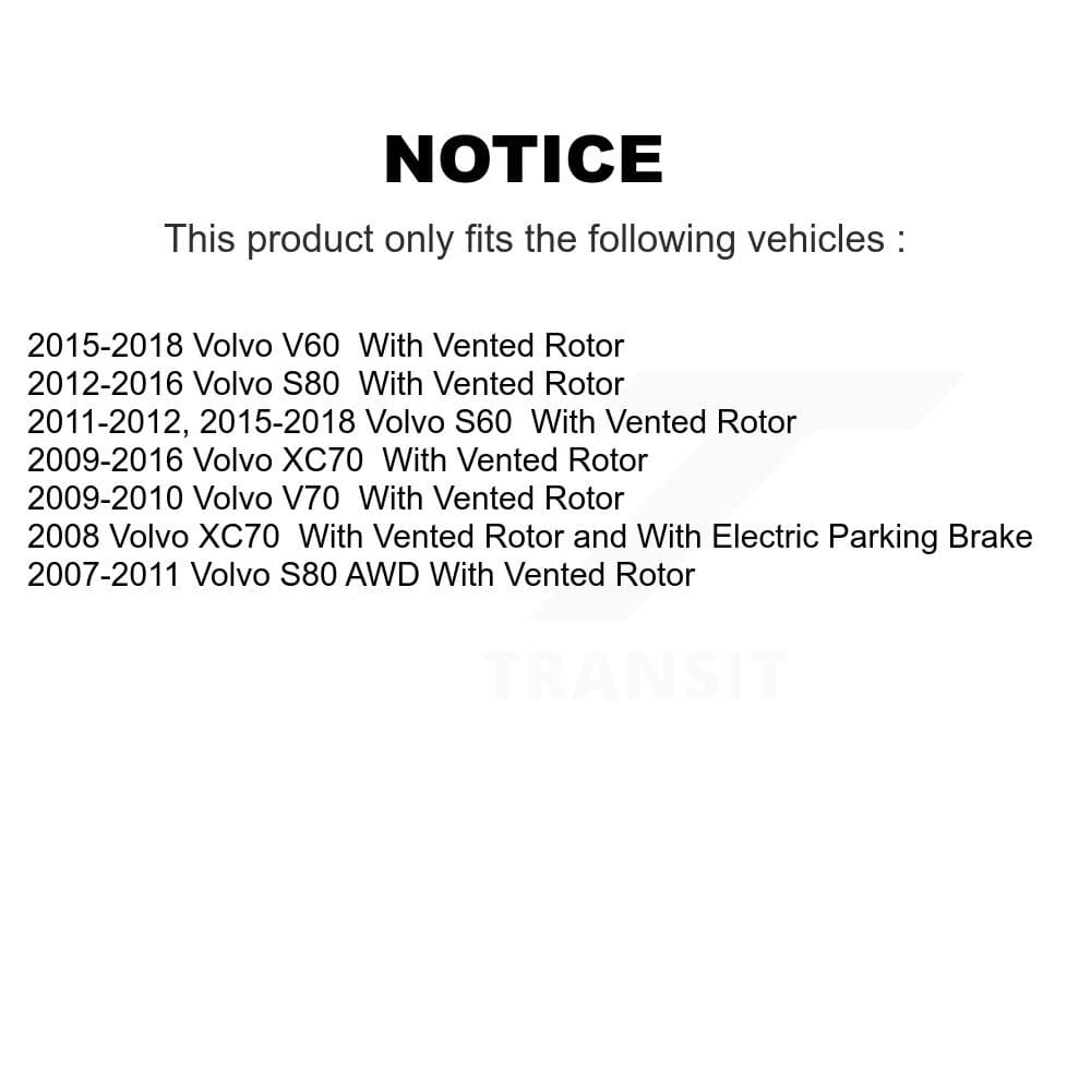 Genius - GCR-980609 - Rear Disc Brake Rotor image 14