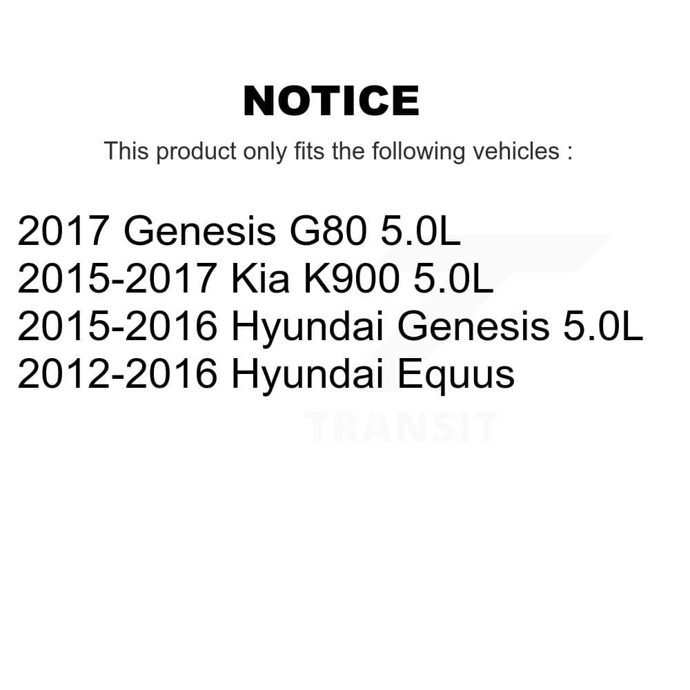 Genius - GCR-980945 - Front Disc Brake Rotor image 14