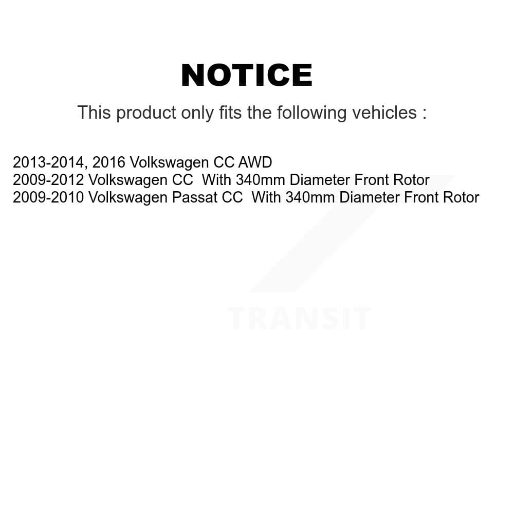 Genius - GCR-980953 - Front Disc Brake Rotor image 14