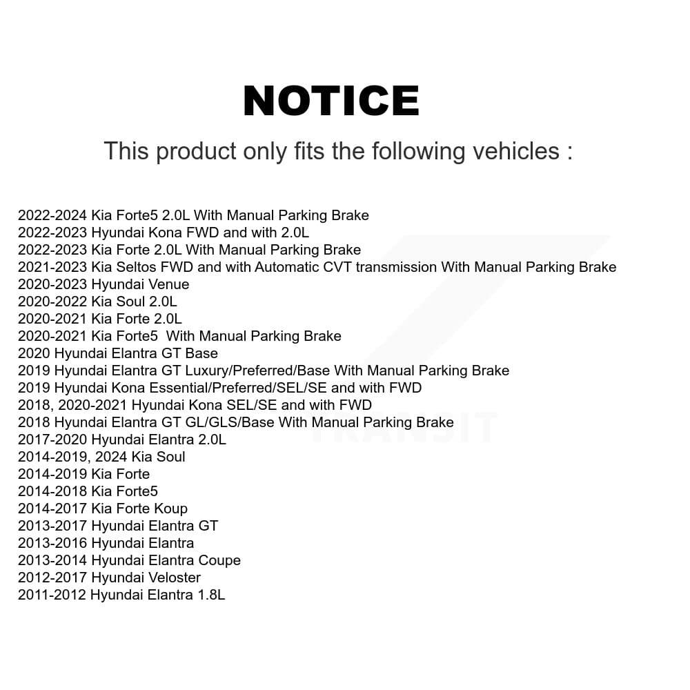 Genius - GCR-980957 - Rear Disc Brake Rotor image 14