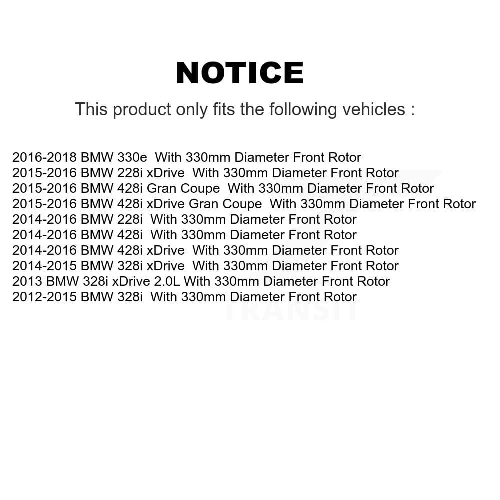 Genius - GCR-981066 - Front Disc Brake Rotor image 14