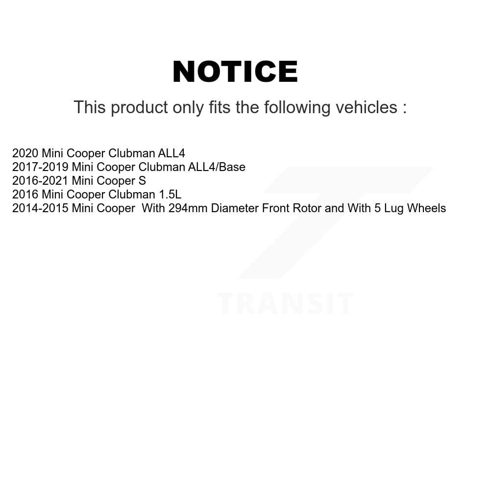 Genius - GCR-981823 - Front Disc Brake Rotor image 14