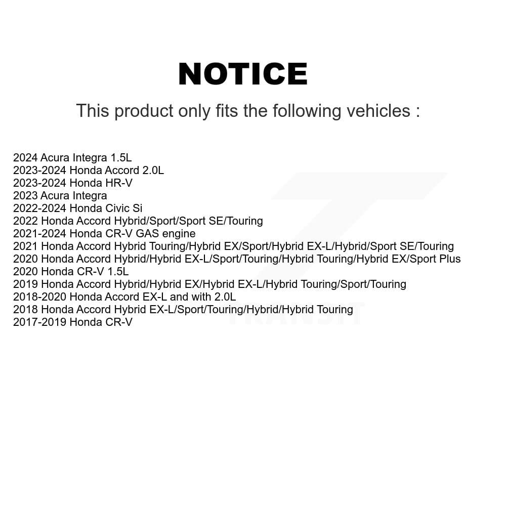 Genius - GCR-982124 - Front Disc Brake Rotor image 14