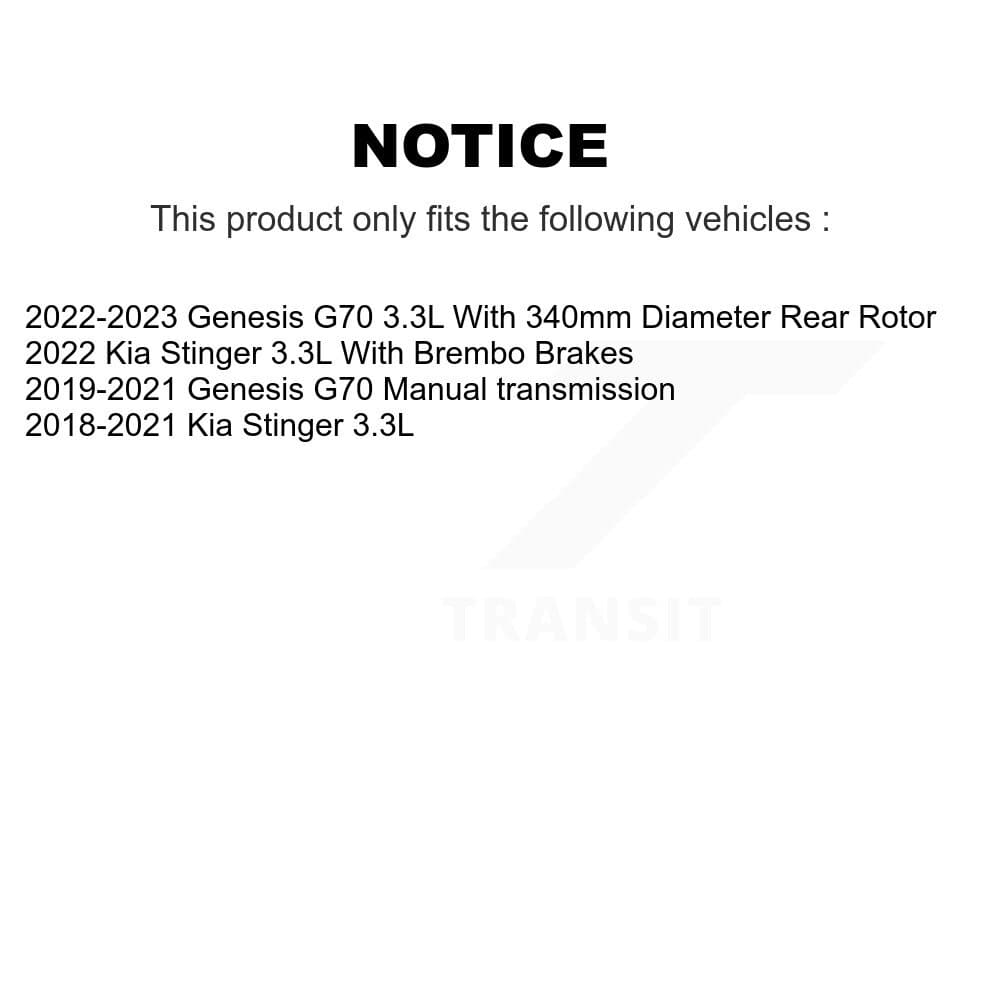 Genius - GCR-982546 - Rear Disc Brake Rotor image 14