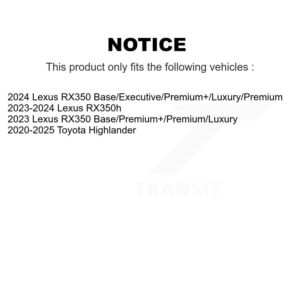Genius - GCR-982707 - Front Disc Brake Rotor image 14