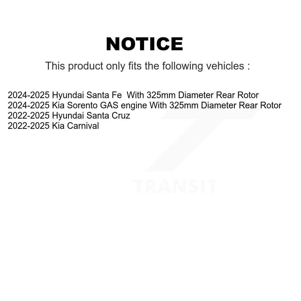 Genius - GCR-982820 - Rear Disc Brake Rotor image 14