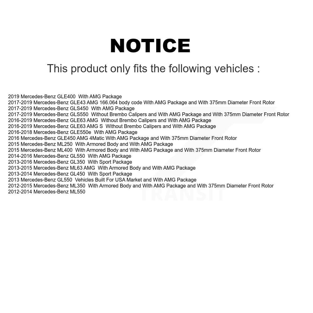 Genius - GCR-G8245 - Front Disc Brake Rotor image 14