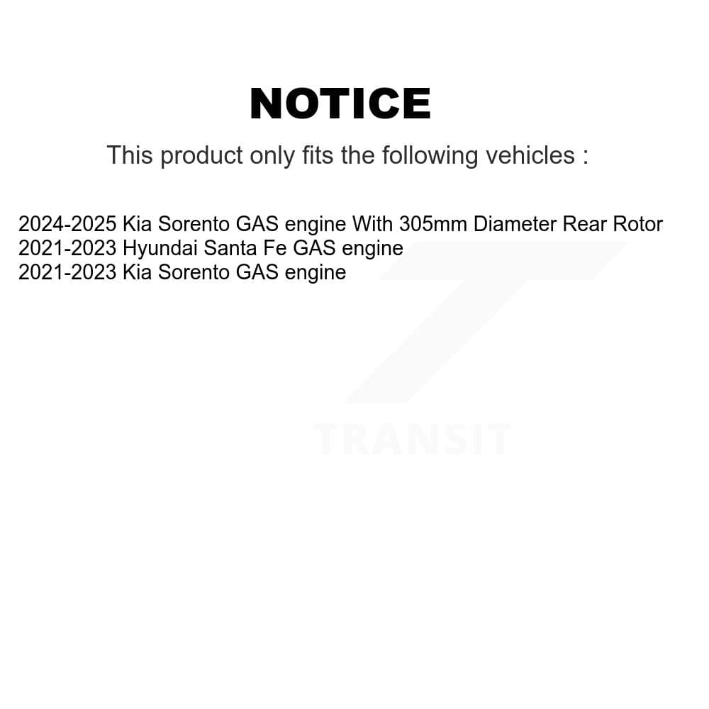 Genius - GCR-G8438 - Rear Disc Brake Rotor image 14