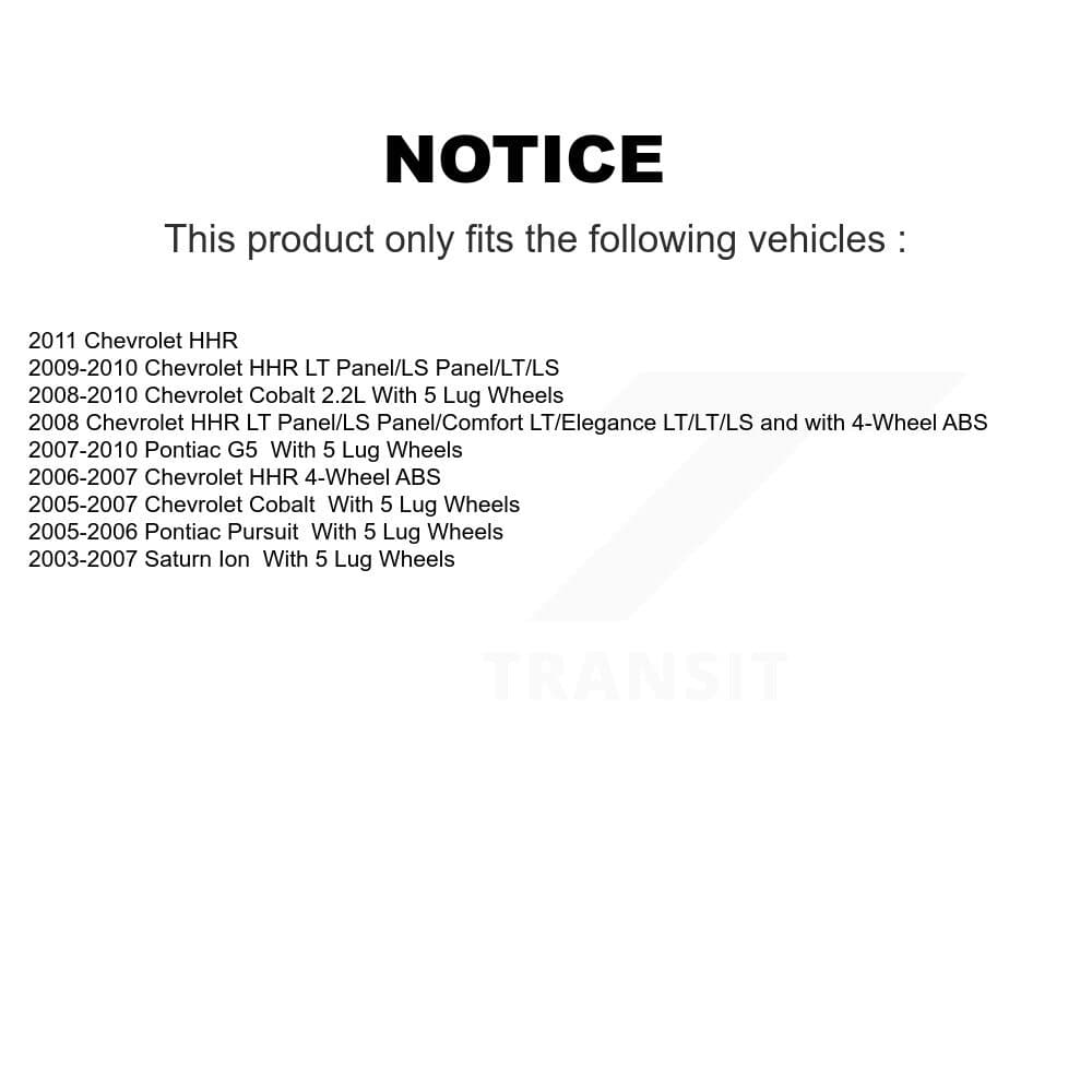 Kugel - K70-100284 - Front Wheel Bearing and Hub Assembly Kits image 11