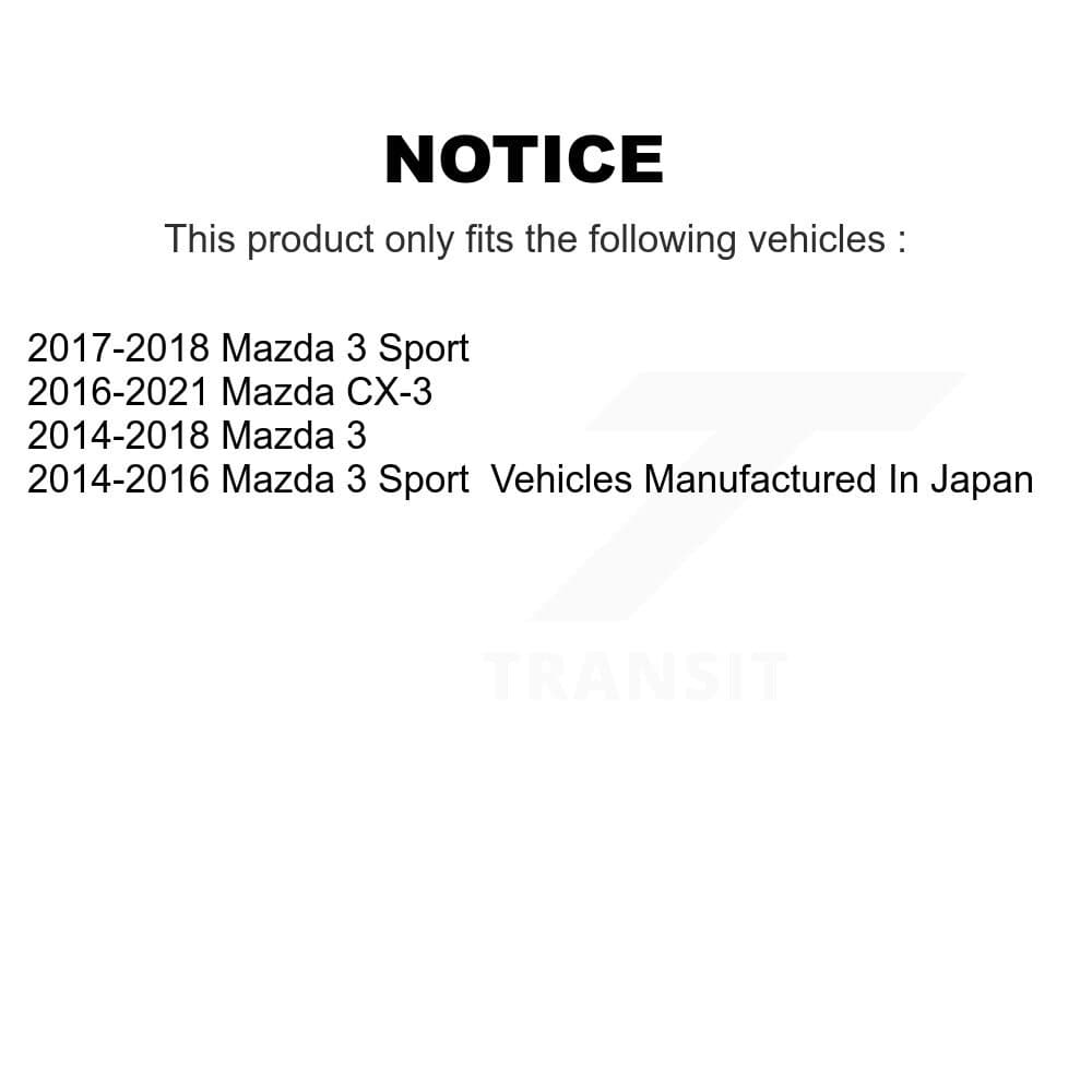Kugel - K70-100367 - Front Wheel Bearing and Hub Assembly Kits image 11