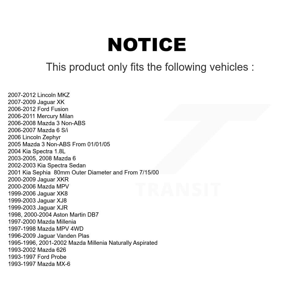 Kugel - K70-100488 - Front Wheel Bearing Kits image 10
