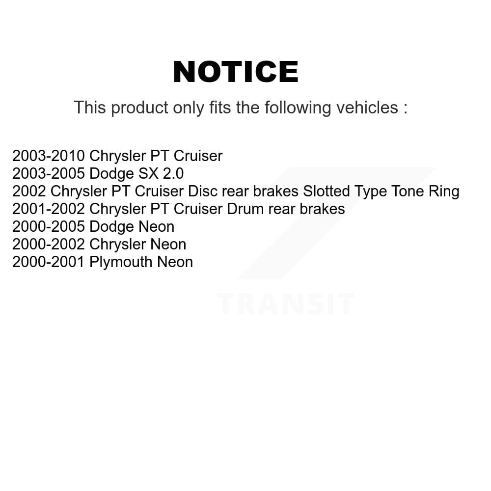 Kugel - K70-100579 - Rear Wheel Bearing and Hub Assembly Kits image 11