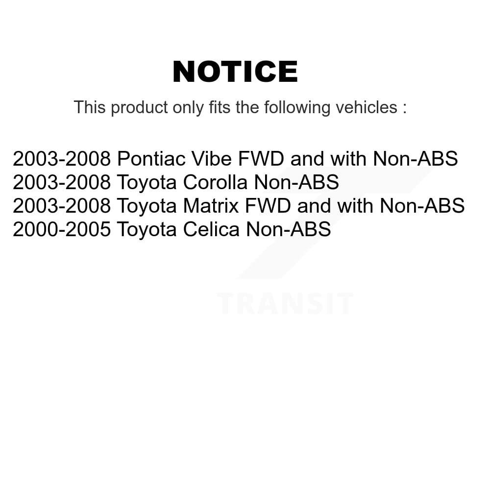 Kugel - K70-100605 - Rear Wheel Bearing and Hub Assembly Kits image 11