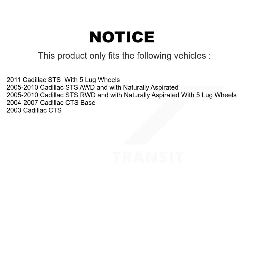 Kugel - K70-100607 - Rear Wheel Bearing and Hub Assembly Kits image 11