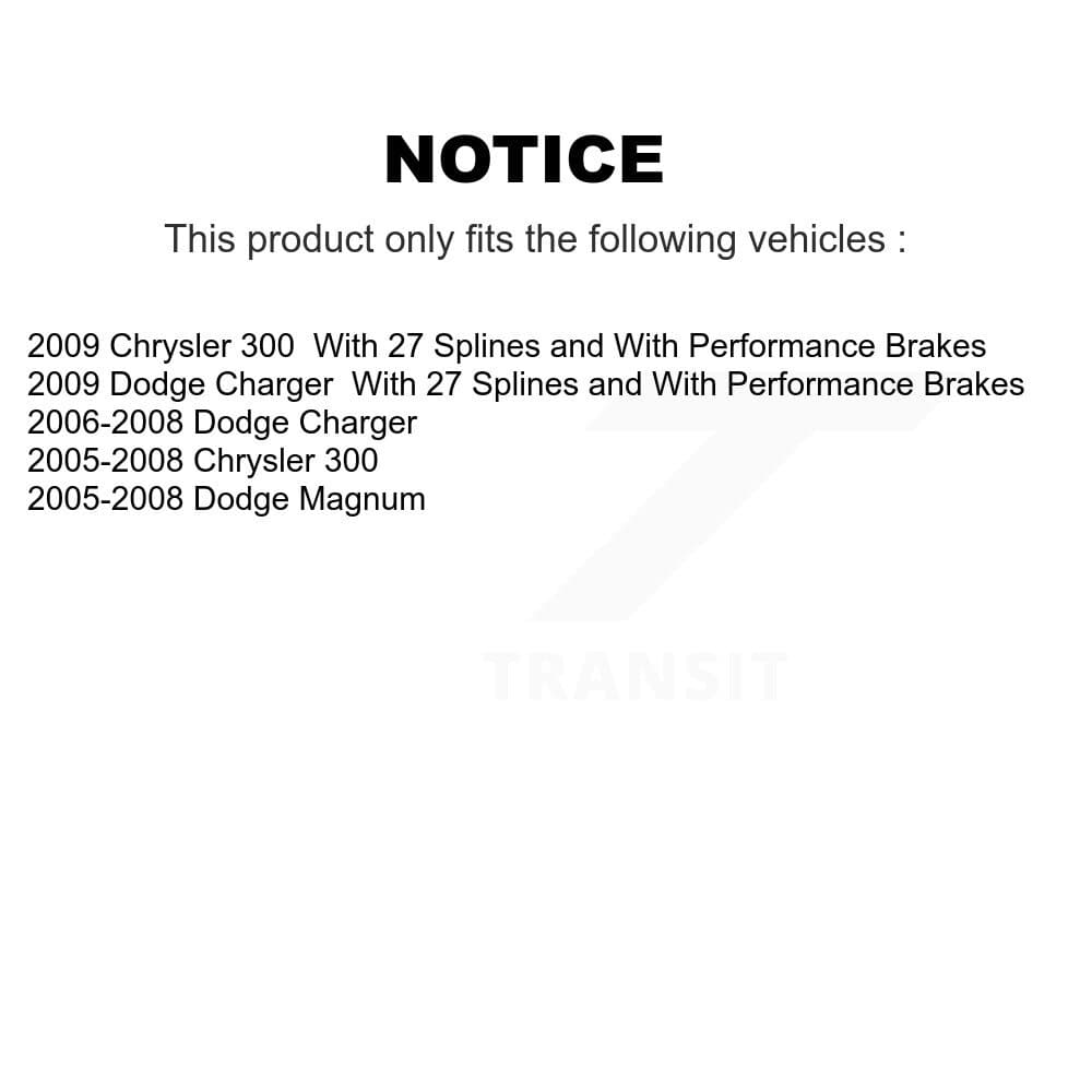 Kugel - K70-100643 - Rear Wheel Bearing and Hub Assembly Kits image 11