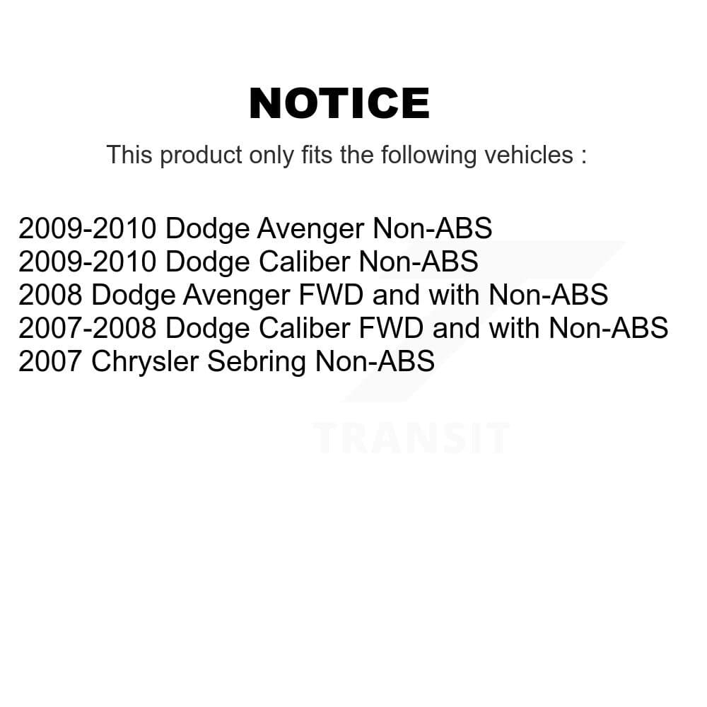 Kugel - K70-100666 - Rear Wheel Bearing and Hub Assembly Kits image 11