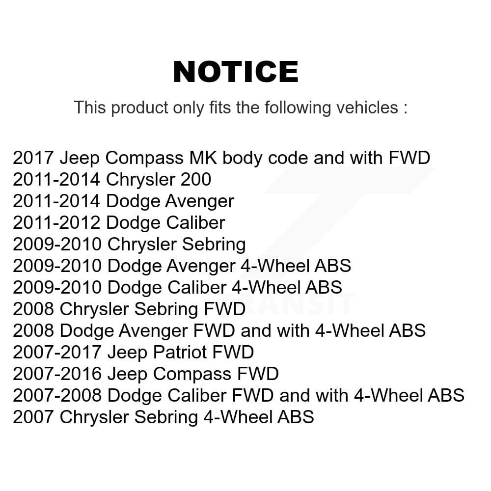 Kugel - K70-100667 - Rear Wheel Bearing and Hub Assembly Kits image 11