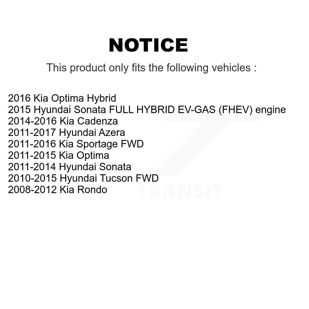 Kugel - K70-100729 - Rear Wheel Bearing and Hub Assembly Kits image 11