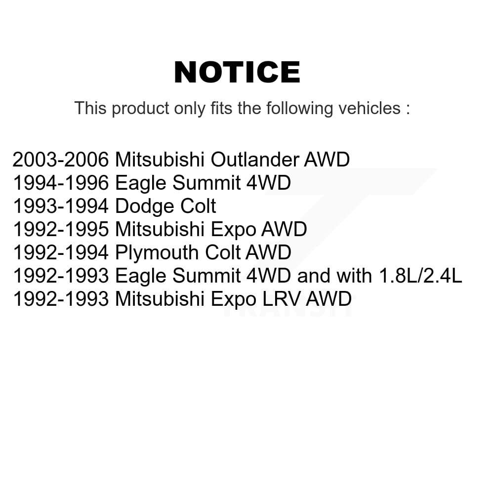 Kugel - K70-101063 - Rear Wheel Bearing Kits image 10