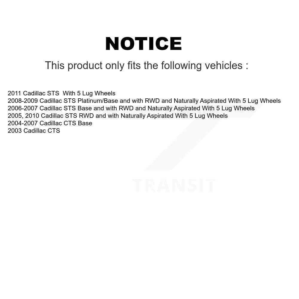 Kugel - K70-101193 - Front and Rear Wheel Bearing and Hub Assembly Kits image 11