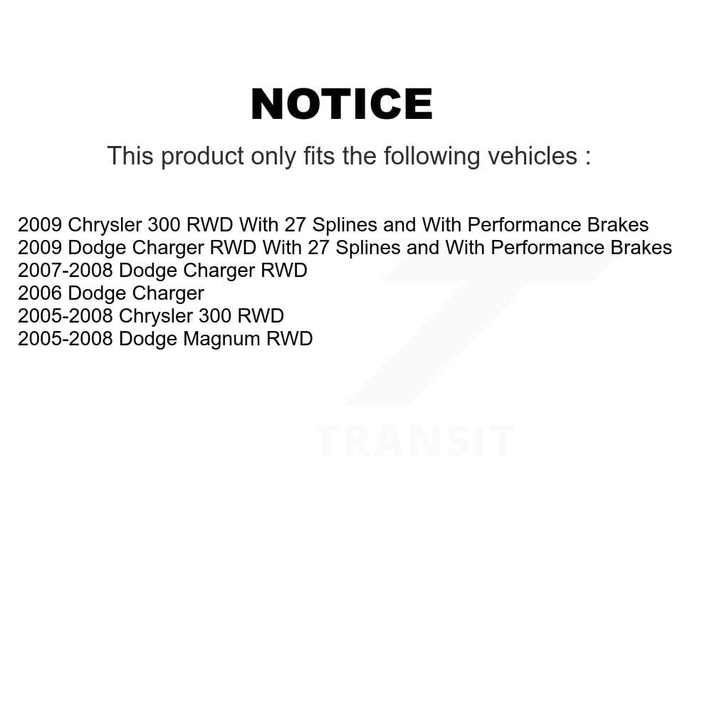 Kugel - K70-101222 - Front and Rear Wheel Bearing and Hub Assembly Kits image 11