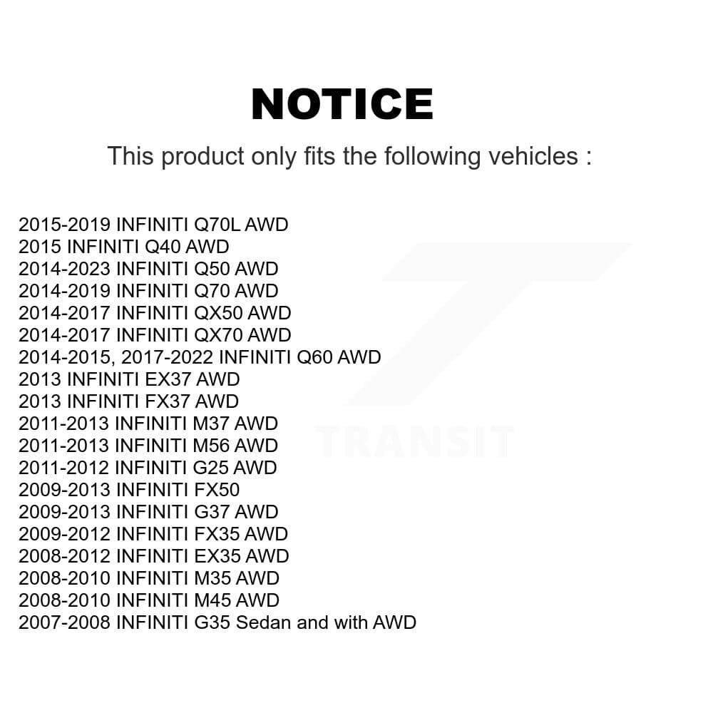 Kugel - K70-101283 - Front and Rear Wheel Bearing and Hub Assembly Kits image 11