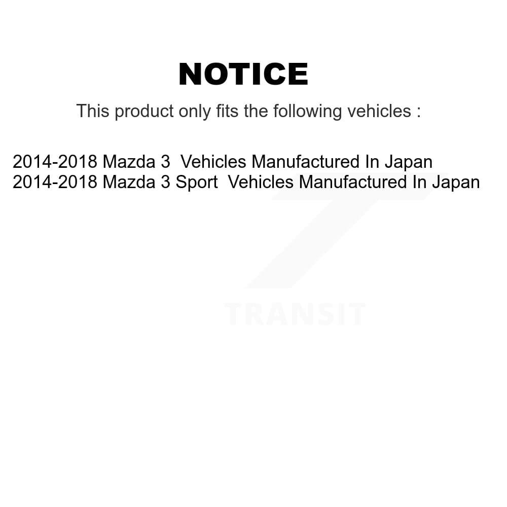Kugel - K70-101503 - Rear Wheel Bearing and Hub Assembly Kits image 11