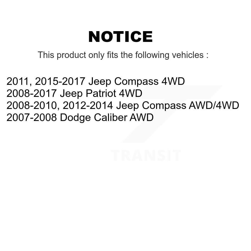 Transit Auto - K7D-101859 - Rear Wheel Bearing and Hub Assembly Kits image 14
