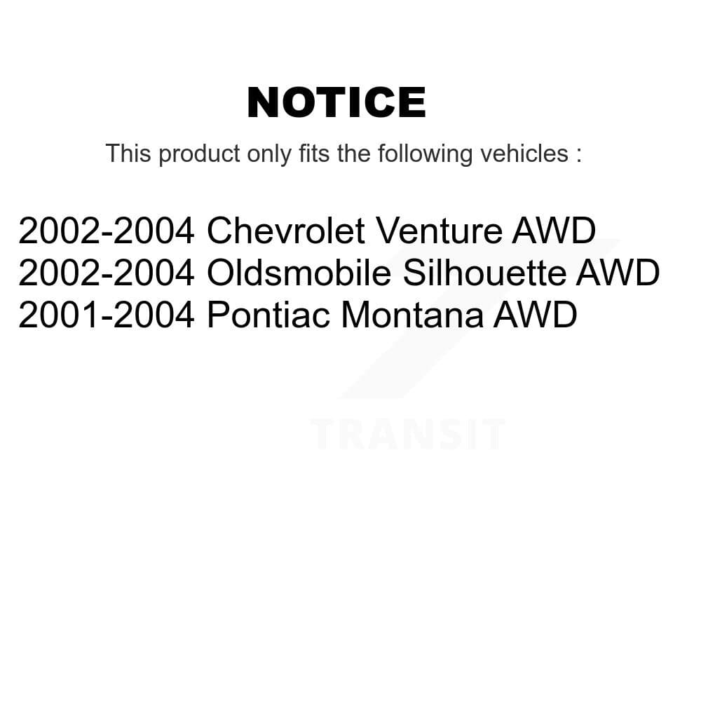 Transit Auto - K7D-101872 - Rear Wheel Bearing and Hub Assembly Kits image 14
