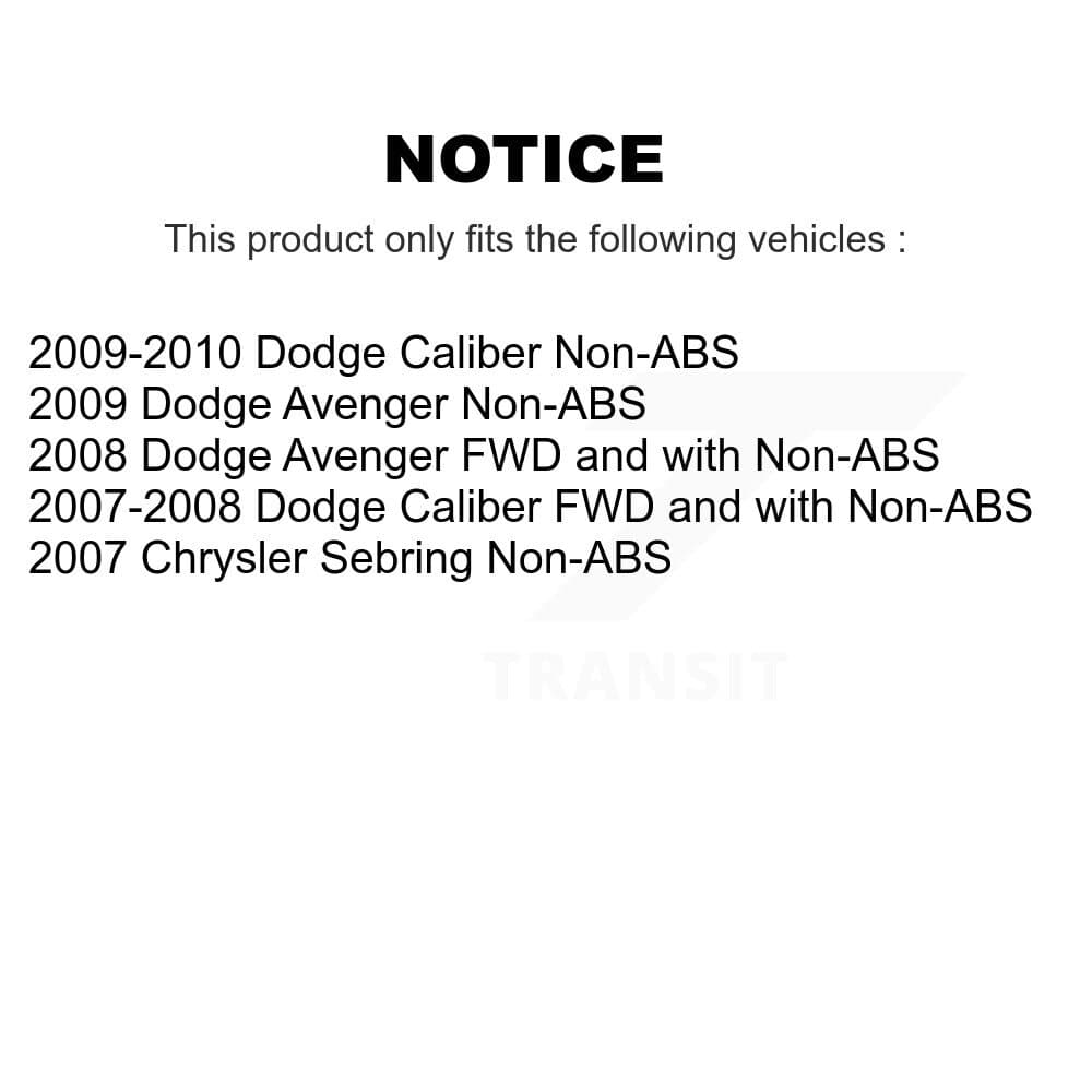 Transit Auto - K7D-101881 - Rear Wheel Bearing and Hub Assembly Kits image 14