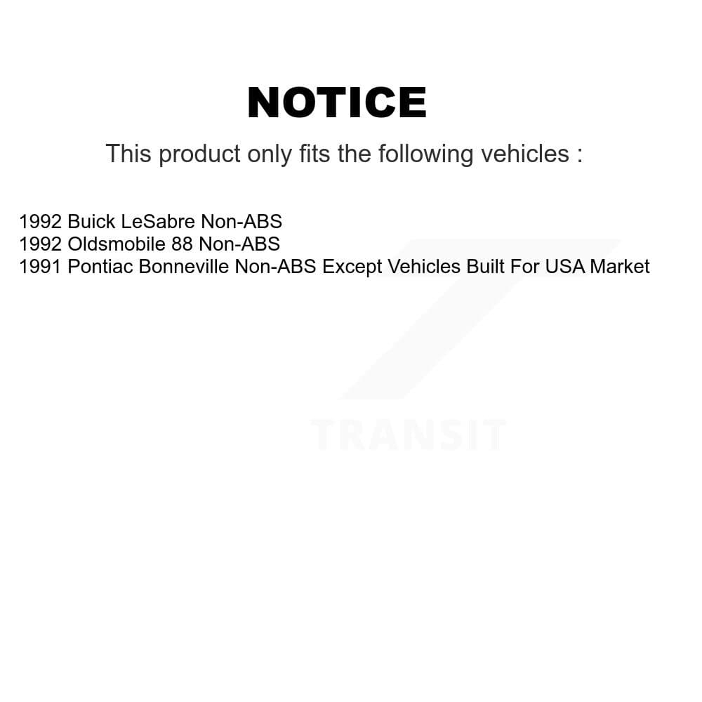 Transit Auto - K7D-101933 - Rear Wheel Bearing and Hub Assembly Kits image 14