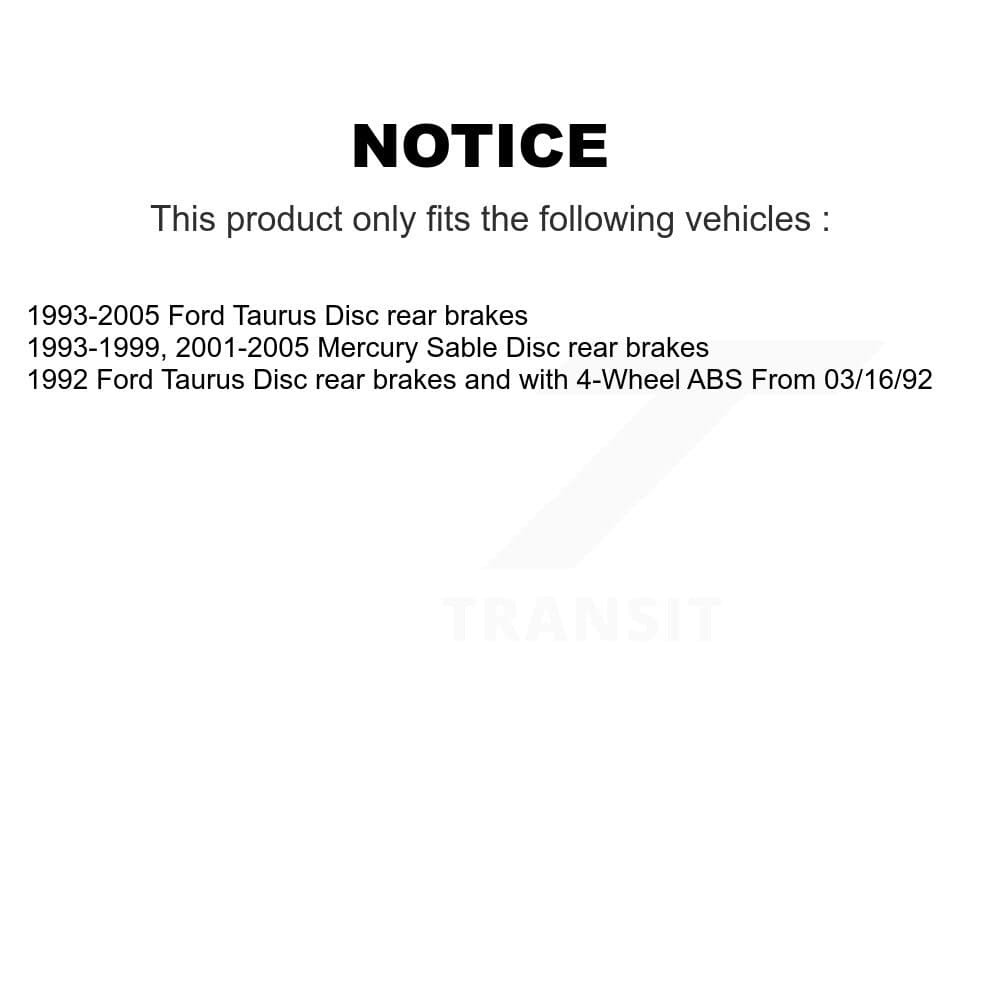 Transit Auto - K7D-101941 - Rear Wheel Bearing and Hub Assembly Kits image 14