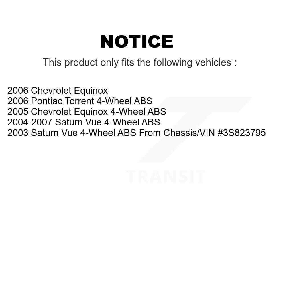 Transit Auto - K7D-101943 - Rear Wheel Bearing and Hub Assembly Kits image 14
