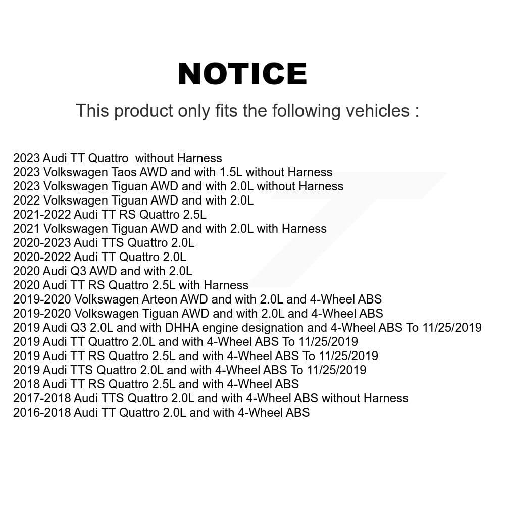 Kugel - K7S-100342 - Rear Wheel Bearing and Hub Assembly Kits image 11