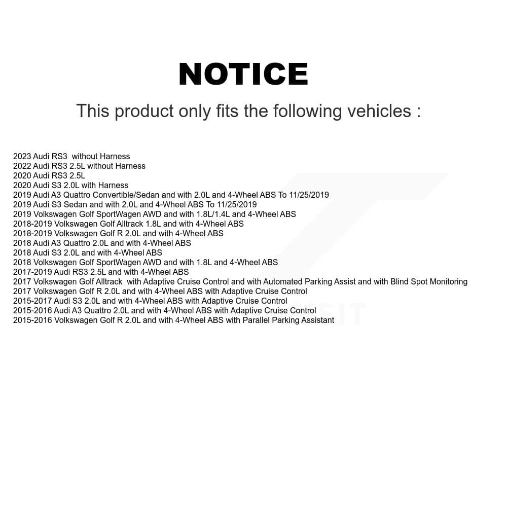Kugel - K7S-100347 - Rear Wheel Bearing and Hub Assembly Kits image 11