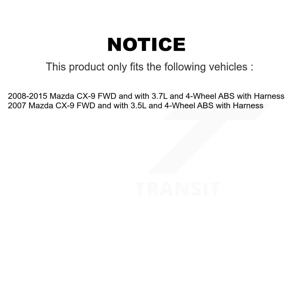 Kugel - K7S-100368 - Rear Wheel Bearing and Hub Assembly Kits image 11