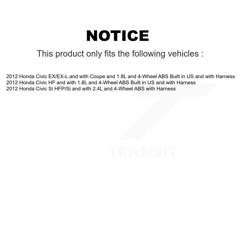 Kugel - K7S-100372 - Rear Wheel Bearing and Hub Assembly Kits image 11
