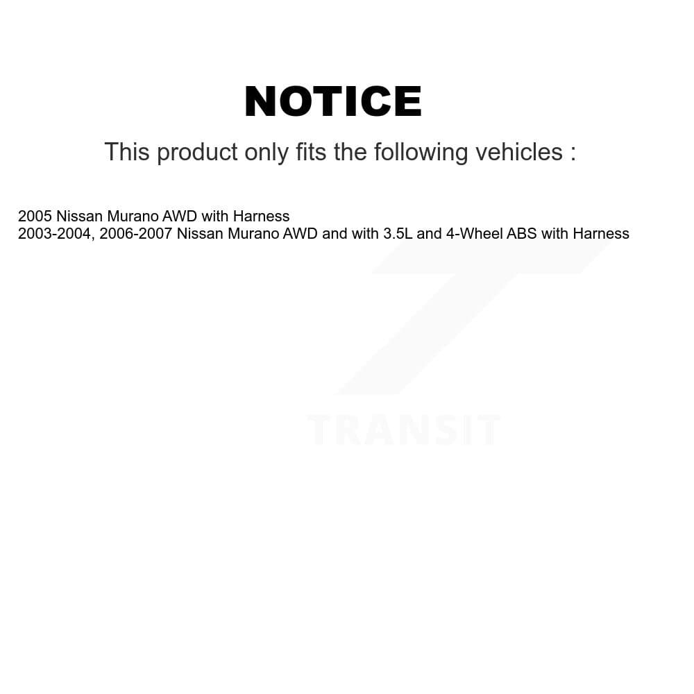 Kugel - K7S-100446 - Rear Wheel Bearing and Hub Assembly Kits image 11