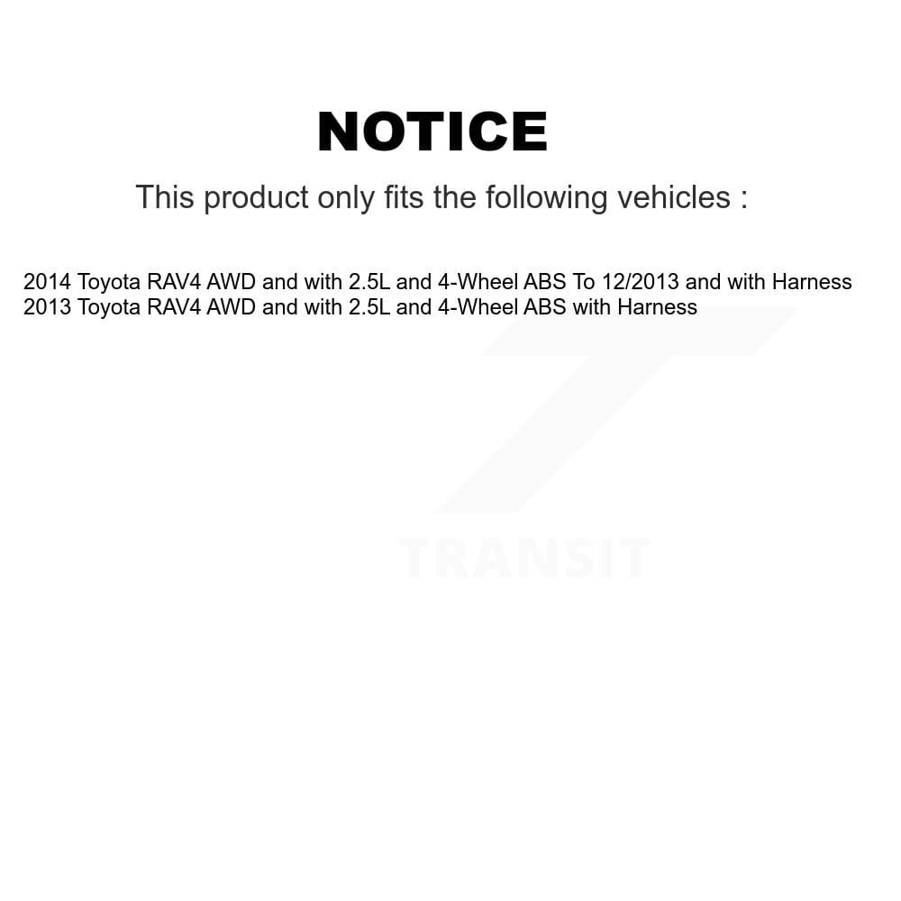 Kugel - K7S-100448 - Rear Wheel Bearing and Hub Assembly Kits image 11