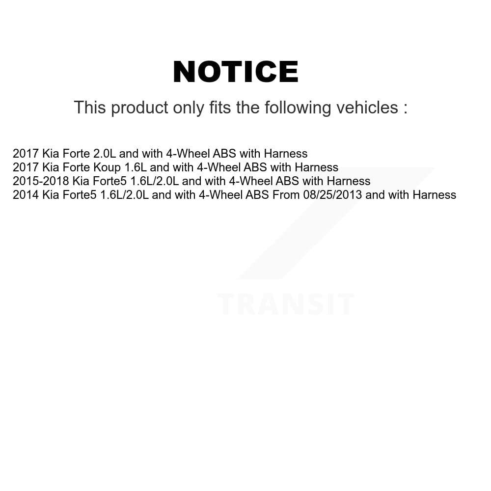 Kugel - K7S-100517 - Rear Wheel Bearing and Hub Assembly Kits image 11