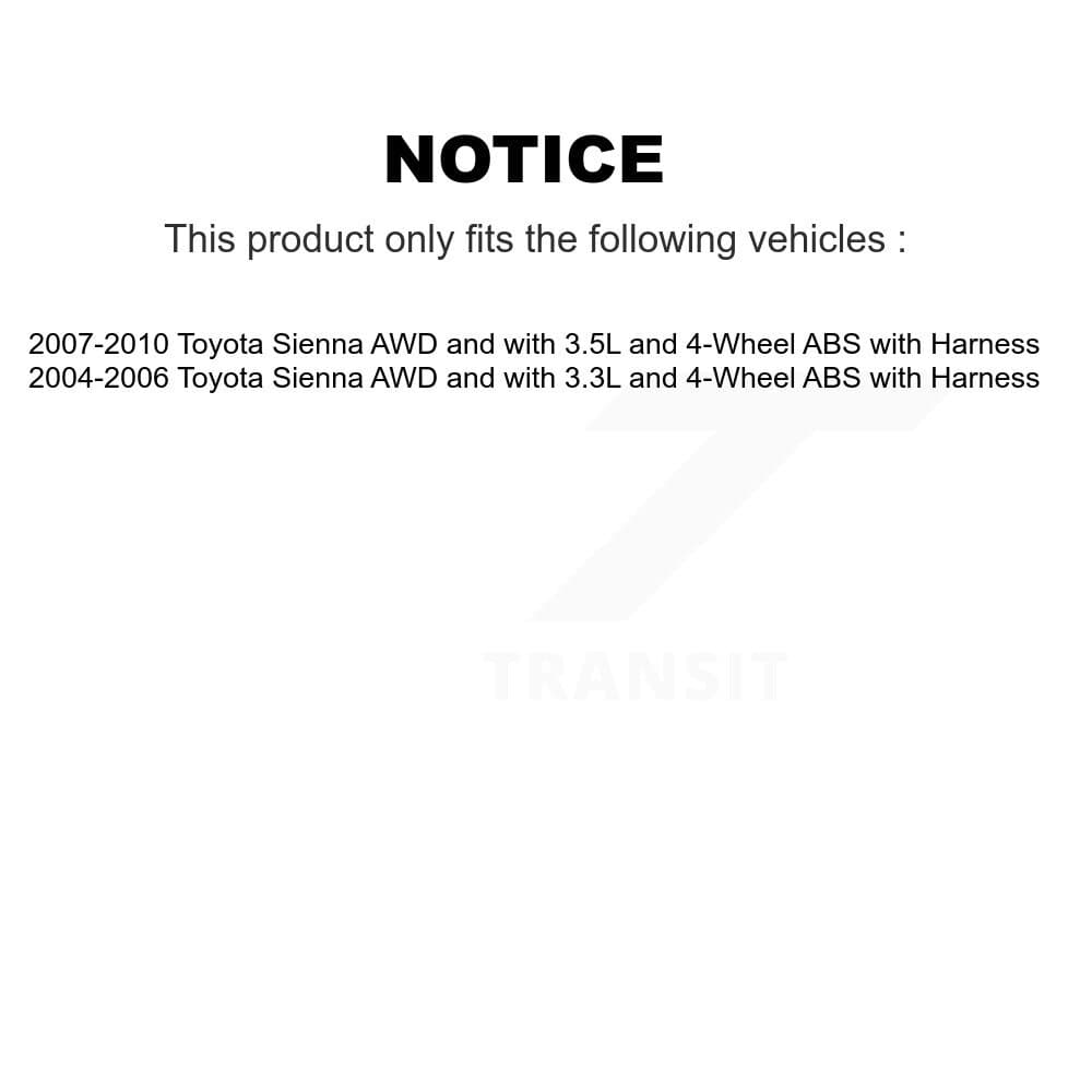 Kugel - K7S-100538 - Rear Wheel Bearing and Hub Assembly Kits image 11