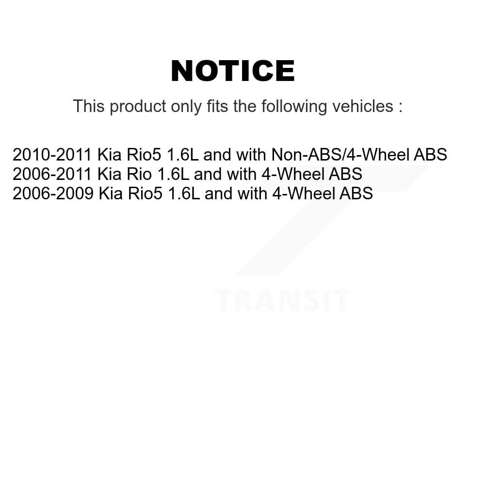 Kugel - K7S-100635 - Rear Wheel Bearing and Hub Assembly Kits image 11