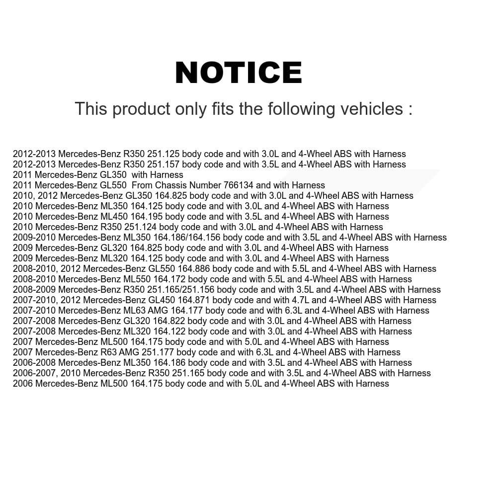 Kugel - K7S-101319 - Rear Wheel Bearing Kits image 10