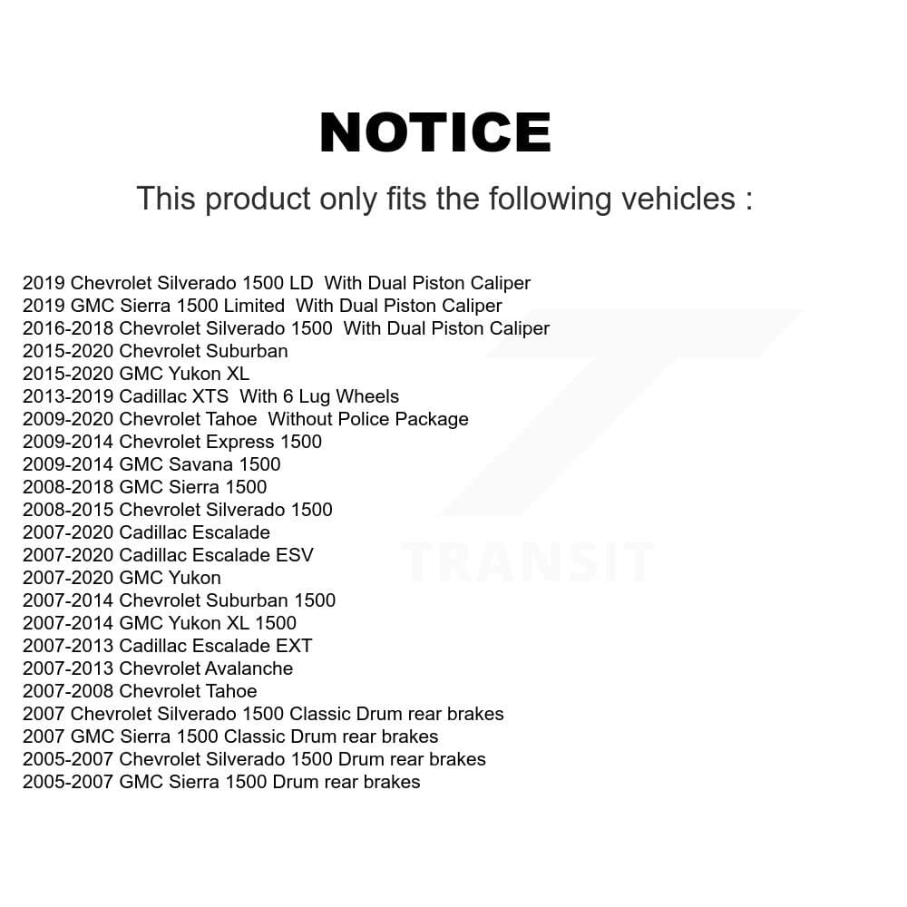 CMX - K8-100089 - Front Disc Brake Rotor Kits image 13
