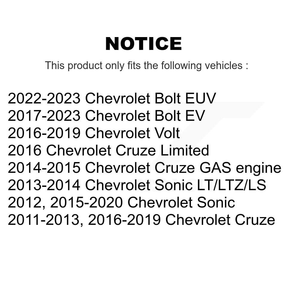 CMX - K8-100115 - Front Disc Brake Rotor Kits image 13