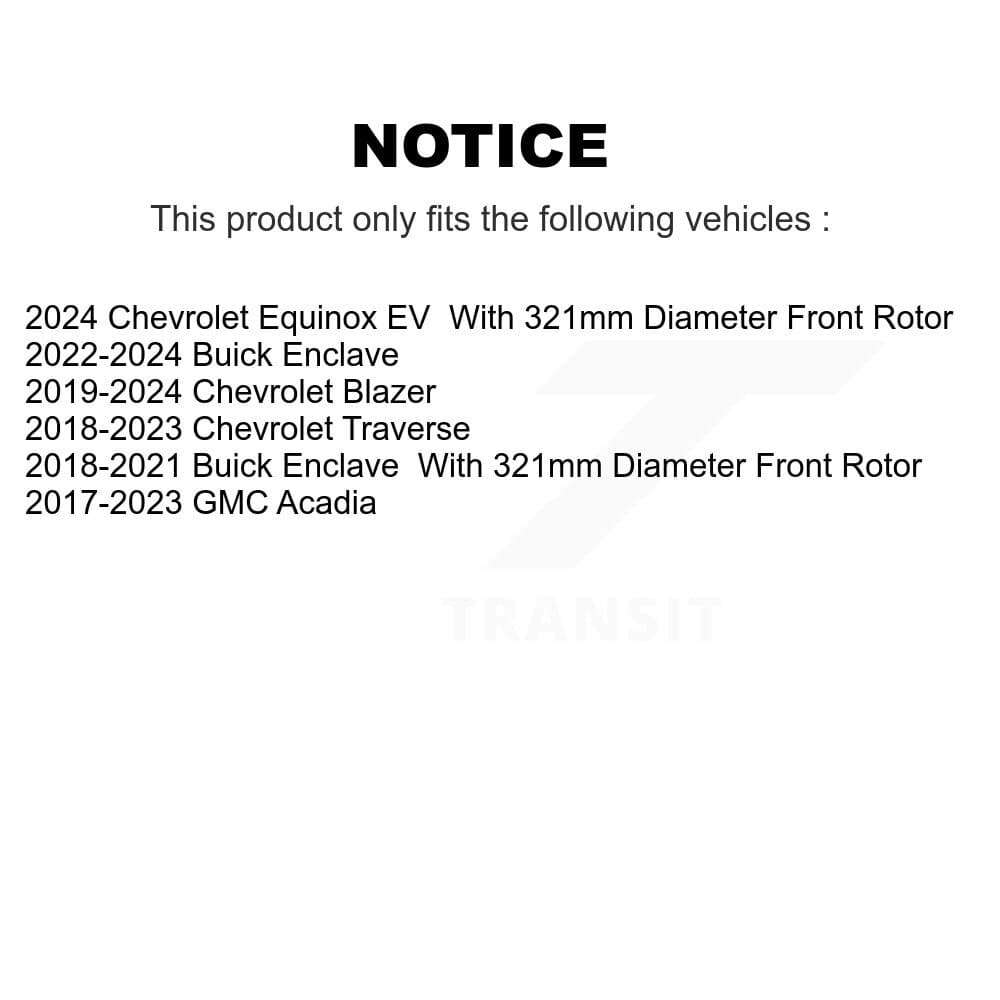 CMX - K8-100124 - Front Disc Brake Rotor Kits image 13