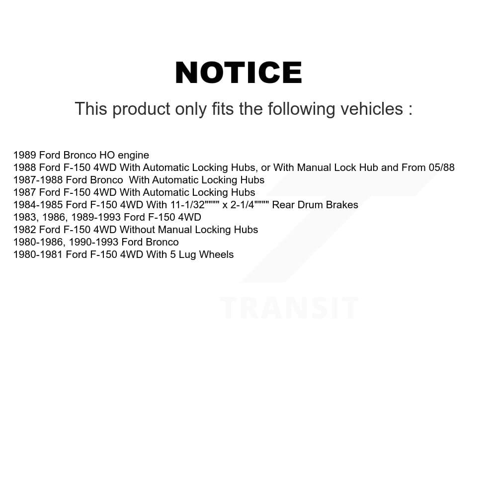 CMX - K8-100128 - Front Disc Brake Rotor Kits image 13