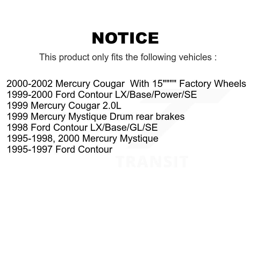 CMX - K8-100139 - Front Disc Brake Rotor Kits image 13