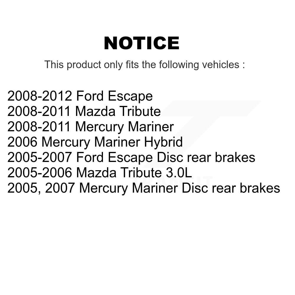 CMX - K8-100165 - Front Disc Brake Rotor Kits image 13